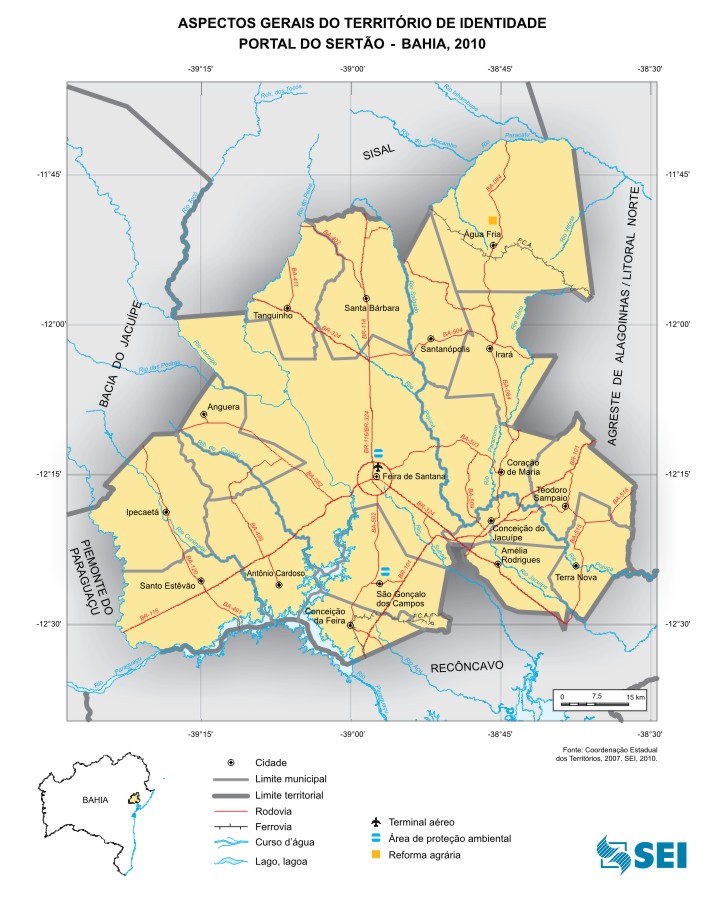 mapa do portal do sertão