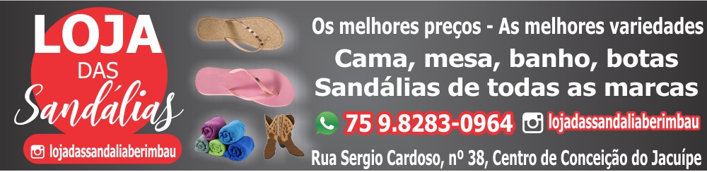 Conceição do Jacuipe - Berimbau - Sandalias